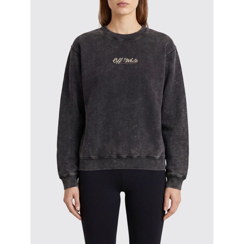 Off-White Sweatshirt Woman Charcoal